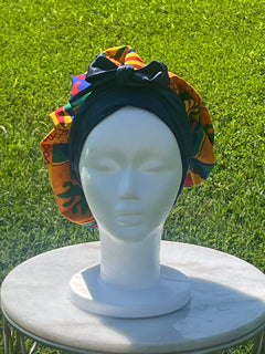 African Print Hair Bonnet